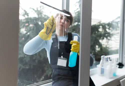 Nettoyage de vitres intérieures et extérieures à Saudoy